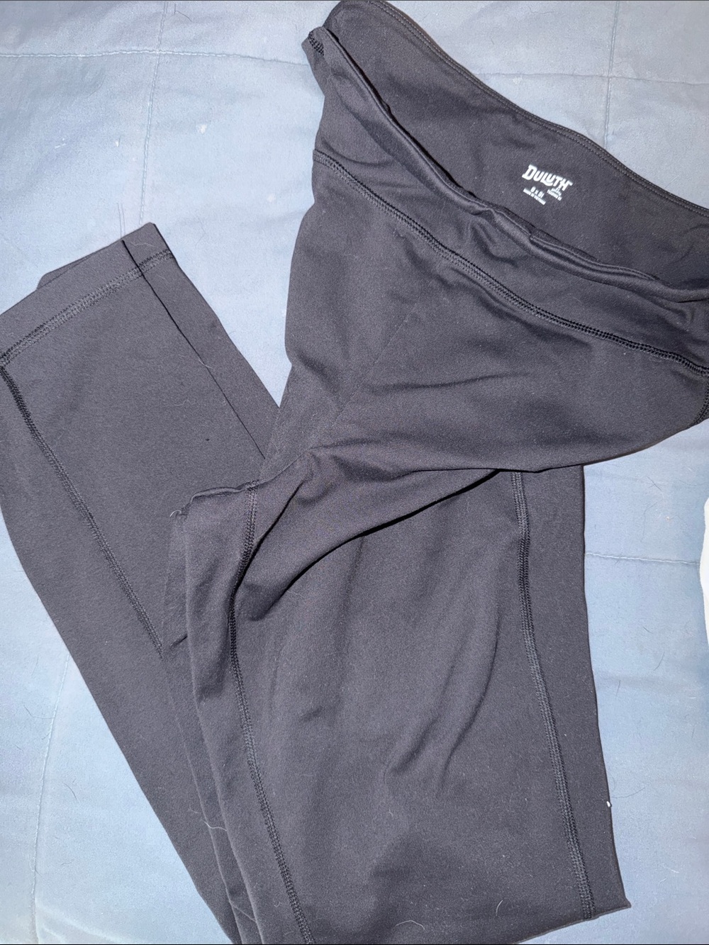 Duluth Trading Co. Black Stretch Leggings